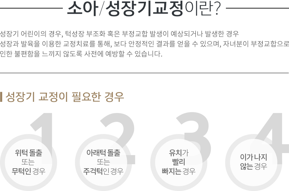 소아/청소년교정이란?